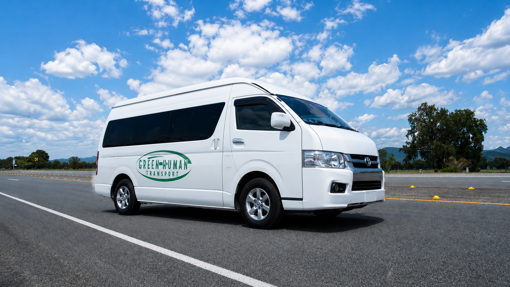 King Long Fourgo de Green Human Transport